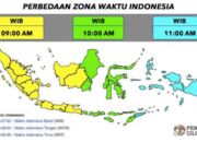 Wajib Tahu, Ini Perbedaan Waktu di Indonesia : WIB, WITA dan WIT