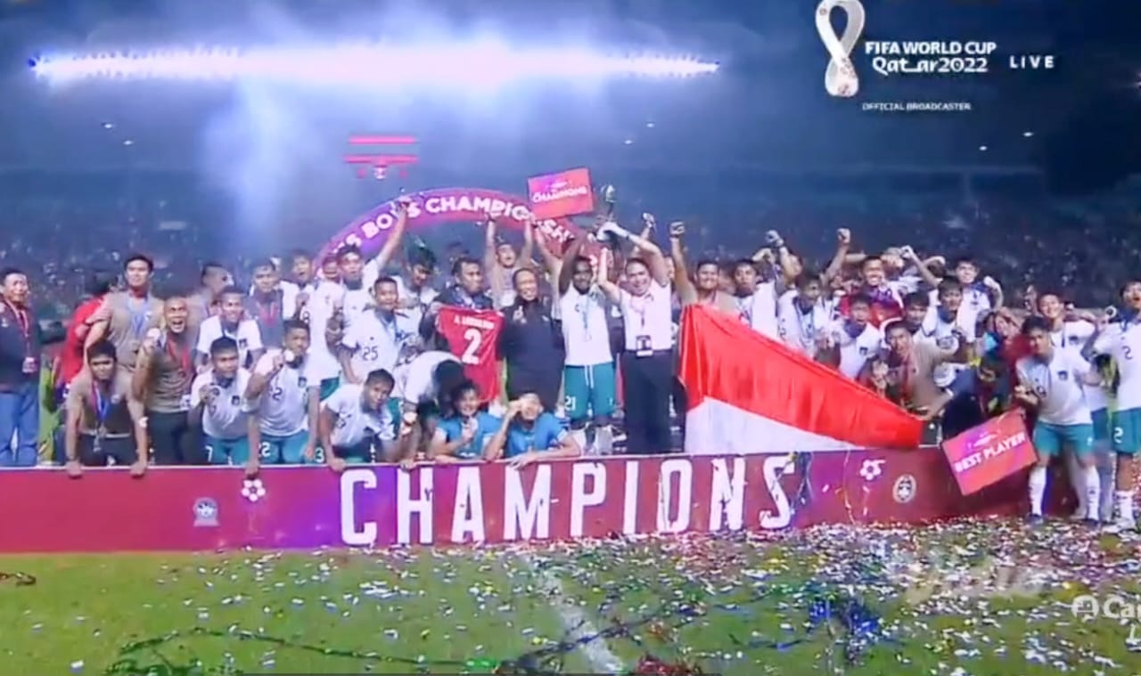 Indonesia Juara Piala AFF U16