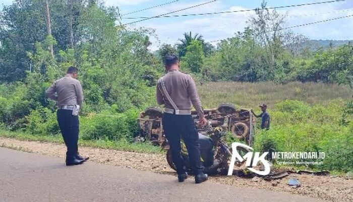 Kecelakaan Maut Mobil vs Motor di Kolaka, Satu Korban Meningga Dunia