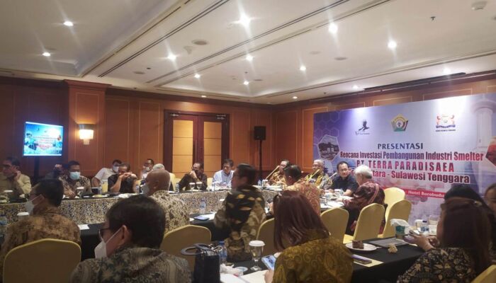 PT Terra Paradisaea Bakal Bangun Smelter di Kolut, Nilai Investasi Capai 100 Triliun