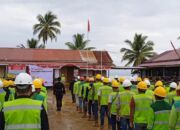 Peringati HUT RI ke-77, PT Gema Kreasi Perdana Bersama Masyarakat Gelar Upacara Bendera