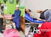 Peserta Sespimmen Polri Dikreg 62 Utusan Polda Sultra Bakti Sosial dan Donor Darah