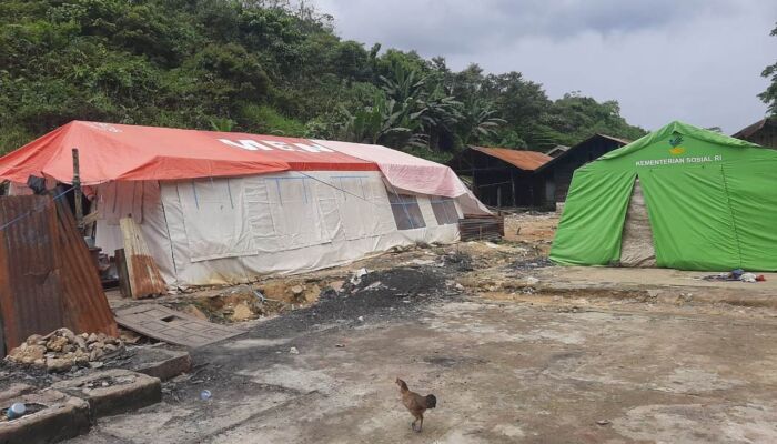 Warga Kampung Pemulung Korban Kebakaran di Puuwatu Tagih Janji Bantuan Wali Kota Kendari