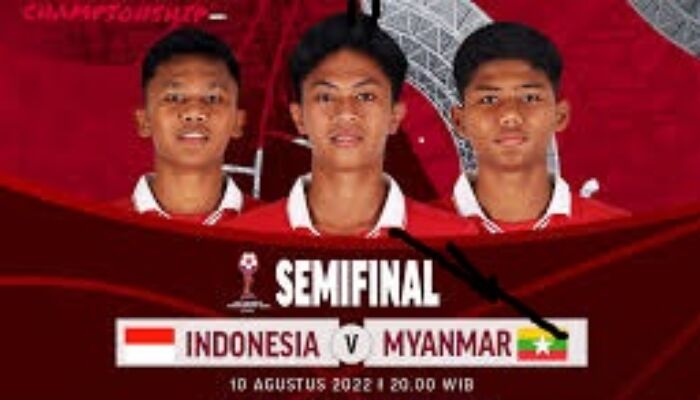 Link Live Streaming Semifinal Piala AFF U-16 2022 Indonesia vs Myanmar, Klik di sini!