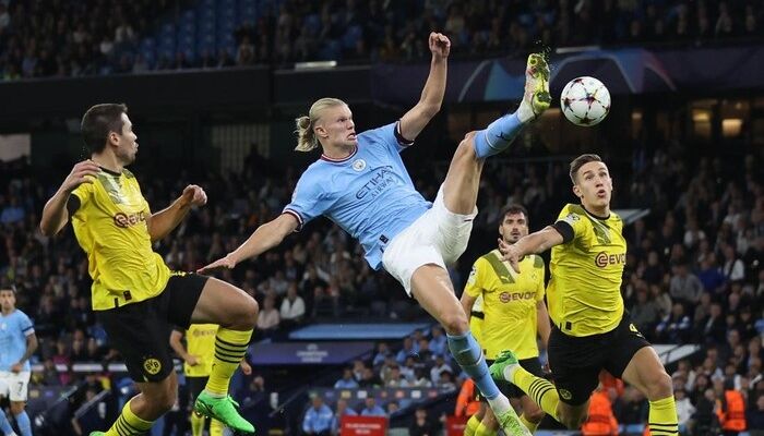 Hasil Liga Champions Tadi Malam, Manchester City Unggul 2-1 Atas Borusia Dortmun