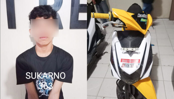 Remaja di Konsel Ditangkap Polisi Usai Curi Motor Pasien di Puskesmas