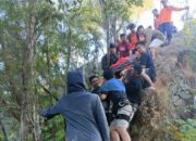 Video Detik-detik Evakuasi Mahasiswa Kendari yang Hilang di Puncak Popalia Wolasi