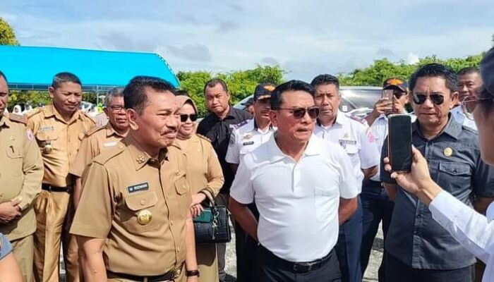 KSP Moeldoko Cek Lokasi Persiapan Bandara di Butur, DPRD: Semoga Cepat Dibangun