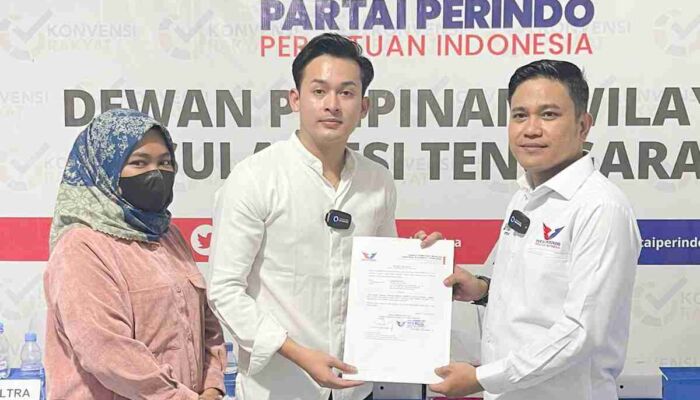 Selebgram Steven Stenly Ditunjuk Jadi Ketua Pemuda Perindo Sultra