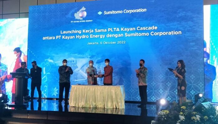 PT KHE – Sumitomo Corporation Resmi Tandatangani Kerja Sama Bangun PLTA Kayan Cascade