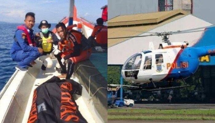 Baru 2 Korban Ditemukan, Polri Akan Maksimalkan Pencarian 2 Korban Lagi Kru Helikopter yang Jatuh di Bangka Belitung