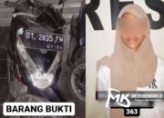 Nekat Curi Motor, Gadis 13 Tahun di Kendari Ditangkap Polisi