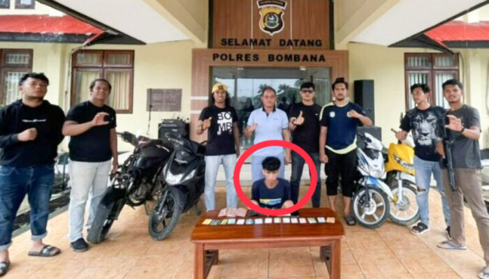 Pemuda di Bombana Nekat Curi Motor Demi Beli Sabu dan Chip Higgs Domino