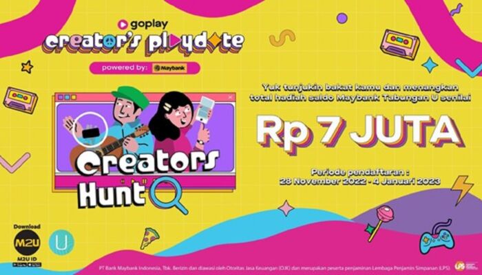 Creators Hunt: Kompetisi Mencari Talenta Content Creator Terbaik di Bidang Musik