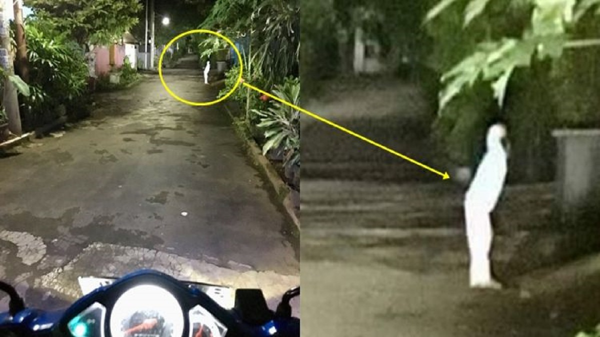 Driver Ojol Lihat Penampakan Pocong