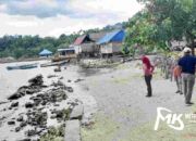 Tak Ada Tanggul Penahan Ombak, Rumah Warga di Desa Lamoahi Butur Terancam