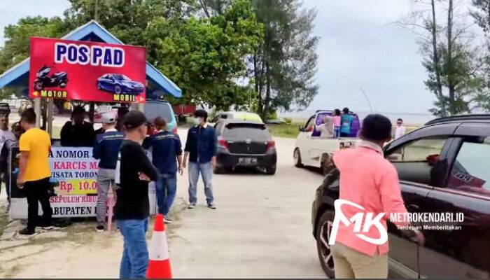 Sempat Ramai Diisukan Pungli, Pantai Toronipa Kini Semakin Ramai Pengunjung