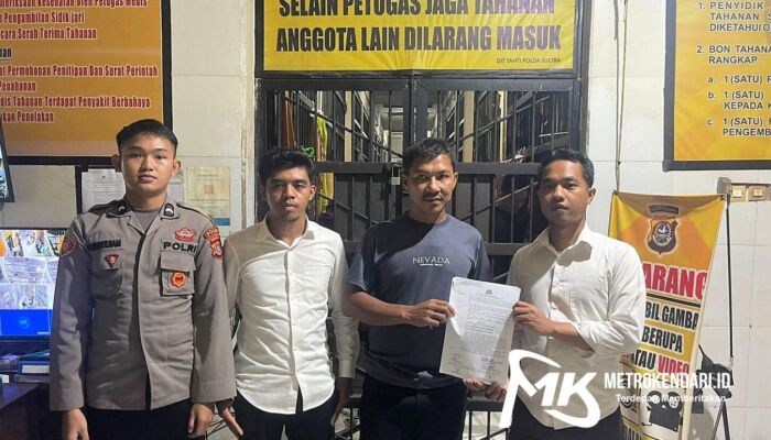 Ditreskrimsus Polda Sultra Tetapkan Tersangka Penambang Batu Gamping Ilegal di Konut