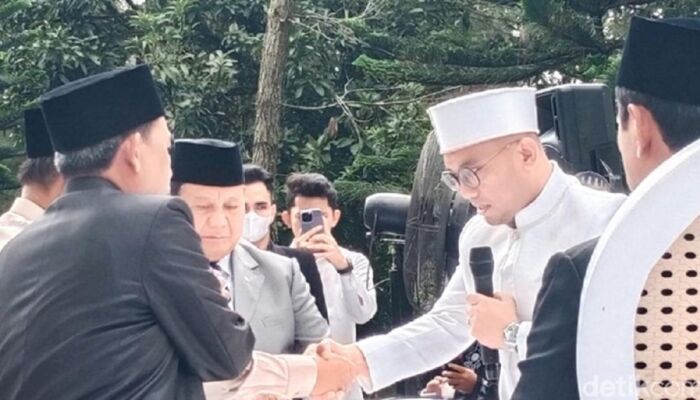 Disaksikan Langsung oleh Prabowo, Dahnil Anzar Resmi Nikahi Muna Soraya Putri