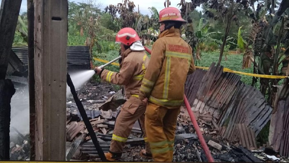 Rumah di Gunungsindur Bogor Kebakaran