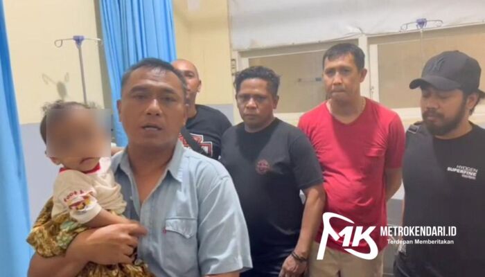 Alhamdulillah, Bayi di Kendari yang Diculik OTK Berhasil Ditemukan Selamat