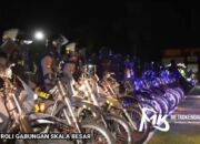 Tindak Tegas Pelaku Kejahatan, Polresta Kendari Gelar Patroli Skala Besar