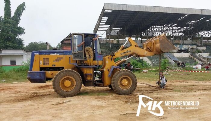 BREAKING NEWS: Stadion Lakidende Kendari Dieksekusi Usai Kalah Gugatan