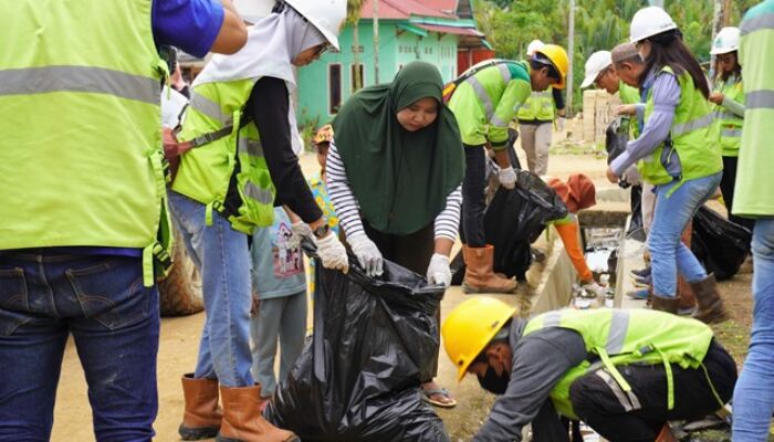 Peduli Lingkungan, GKP Jalankan Kegiatan Bersih Desa