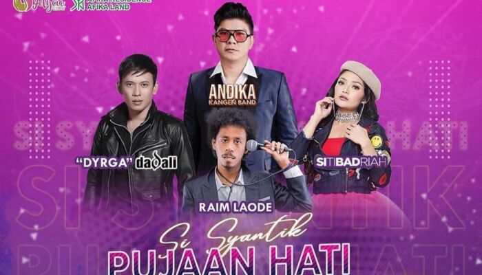 Saksikan Live Konser Andika Kangen Band Dan Dadali MTQ Kendari