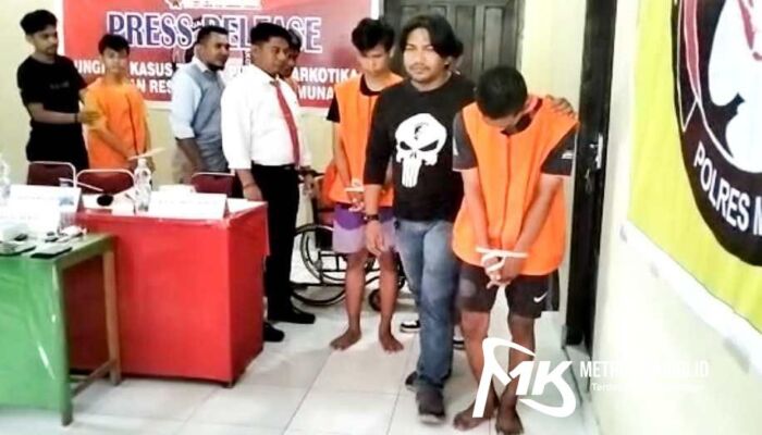 5 Pengedar Sabu di Muna Diringkus Polisi, Satu Pelaku Terpaksa Dilumpuhkan