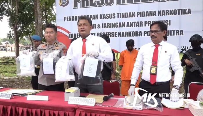 Pemuda Asal Aceh Terancam Hukuman Mati Usai Ditangkap Bawa 1 Kg Sabu di Bandara Halu Oleo