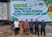 Perusahaan Mitra Kadin Sultra Kirim 24 Ton Jagung Pipil ke Jawa Timur