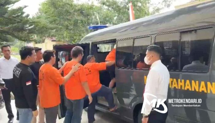 Polda Sultra Limpahkan 5 Tersangka Kasus Tambang Ilegal PT CMI ke Jaksa