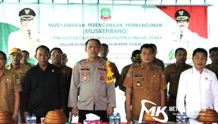 Polres Konut dan Pemda Bersinergi Kawal Program Pembangunan Daerah