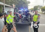 Hari Pertama Puasa, Polisi Tertibkan Balap Liar dan Mobil Berknalpot Bogar di Kendari