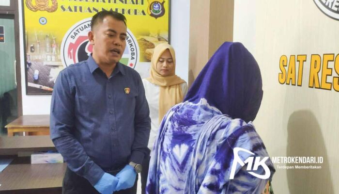 Usai pisah dengan Suami, IRT di Kendari Nekat Jual sabu Demi Biayai Anaknya