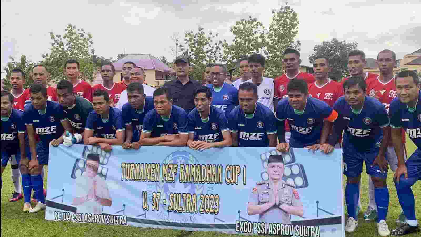 Kejuaraan Bola Ramadhan Cup U-37 Piala Ketua PSSI Sultra Resmi Digelar