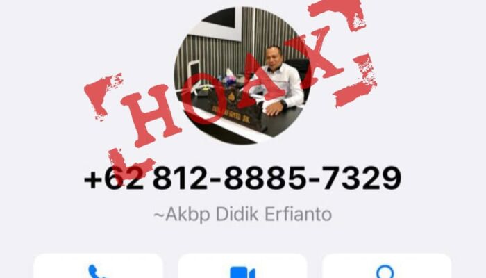 Terjadi Lagi, Penipuan Modus Gunakan Nama dan Foto Wadir Krimsus Polda Sultra di WhatsApp