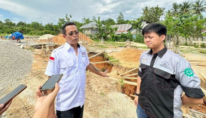 Inovasi DPD Nasdem Konsel Bangun Kantor Gunakan Kontruksi Tahan Gempa