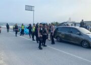 Razia Balap Liar, Polisi Amankan Mobil Berknalpot Bogar di Jembatan Teluk Kendari