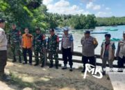 Sinergitas TNI-Polri di Poleang Barat Bombana Cari Dua Nelayan yang Hilang di Laut