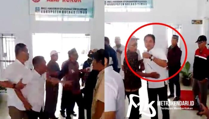 Viral Video Seorang Kepala Dinas di Koltim Dihajar Bawahan Sendiri Hingga Terluka