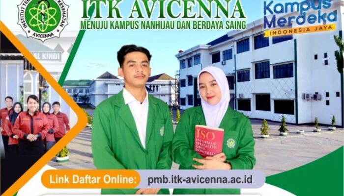 ITK Avicenna Kendari Buka Penerimaan Mahasiswa Baru, Simak Jadwal dan Syaratnya