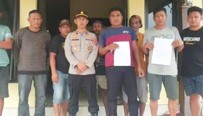 Dua Pria yang Berduel Pakai Sajam di Kolut Gegara Pilkades, Sepakat Berdamai