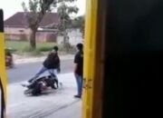 Viral! Seorang Pria di Magetan Nekat Rusak Motor Gegara Minta Trail Namun Dibelikan Matic