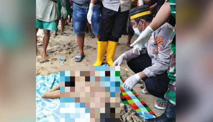 Geger, Warga Temukan Mayat Tanpa Identitas di Pantai Tapuhaka Bombana