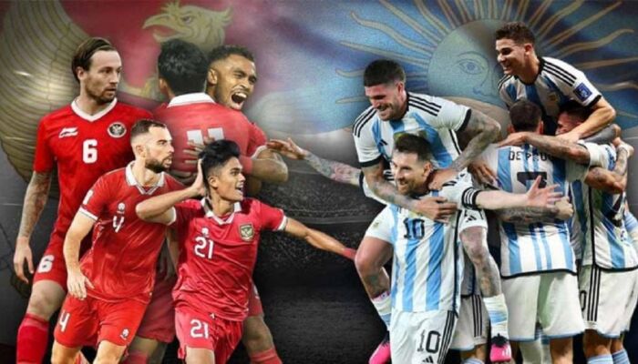 Daftar Susunan Pemain Indonesia Vs Argentina