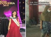 Dulu Jadi Finalis Miss Indonesia 2018, Wanita Ini Sekarang Malah Jadi Emak-Emak Berdaster