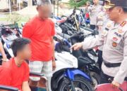 Bapak dan Anak di Kendari Ditangkap Buser 77 Usai Curi 5 Motor Warga