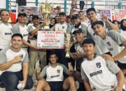 Tim Bola Voli Polres Konut Sabet Juara I Final Turnamen Kapolda Sultra Cup 2023